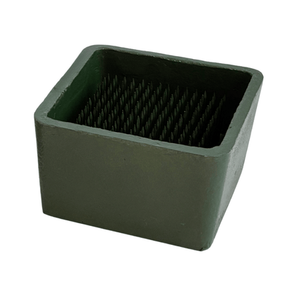 3" Square Pin Cup Flower Frog