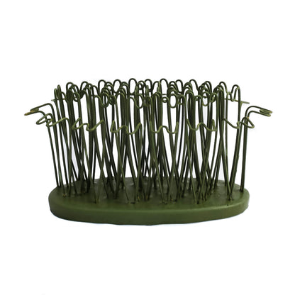 3-3/4" Oval Hairpin Holder Flower Frogs