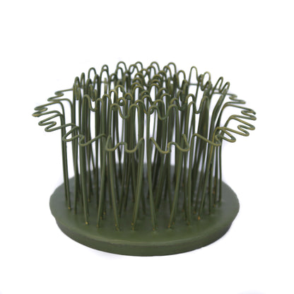 3" Round Hairpin Holder Flower Frog