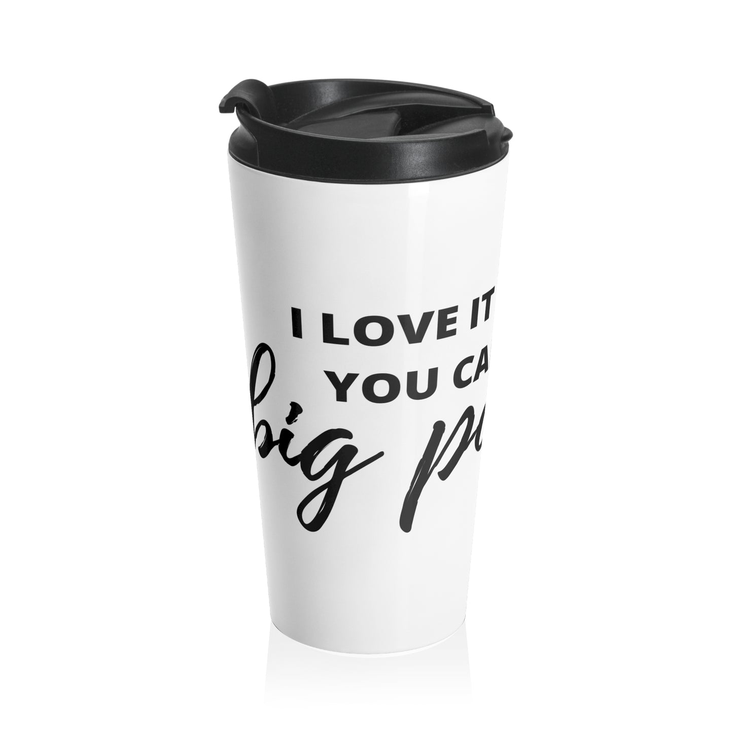 Big Poppy Stainless Steel Travel Mug