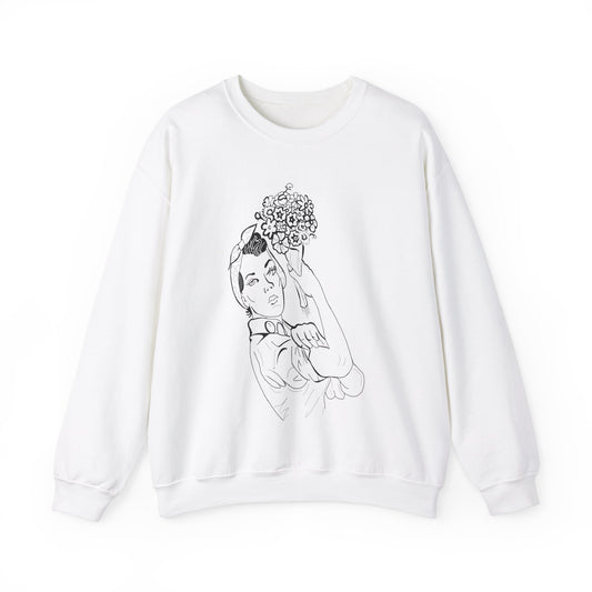Rosie the Riveter Crewneck Sweatshirt