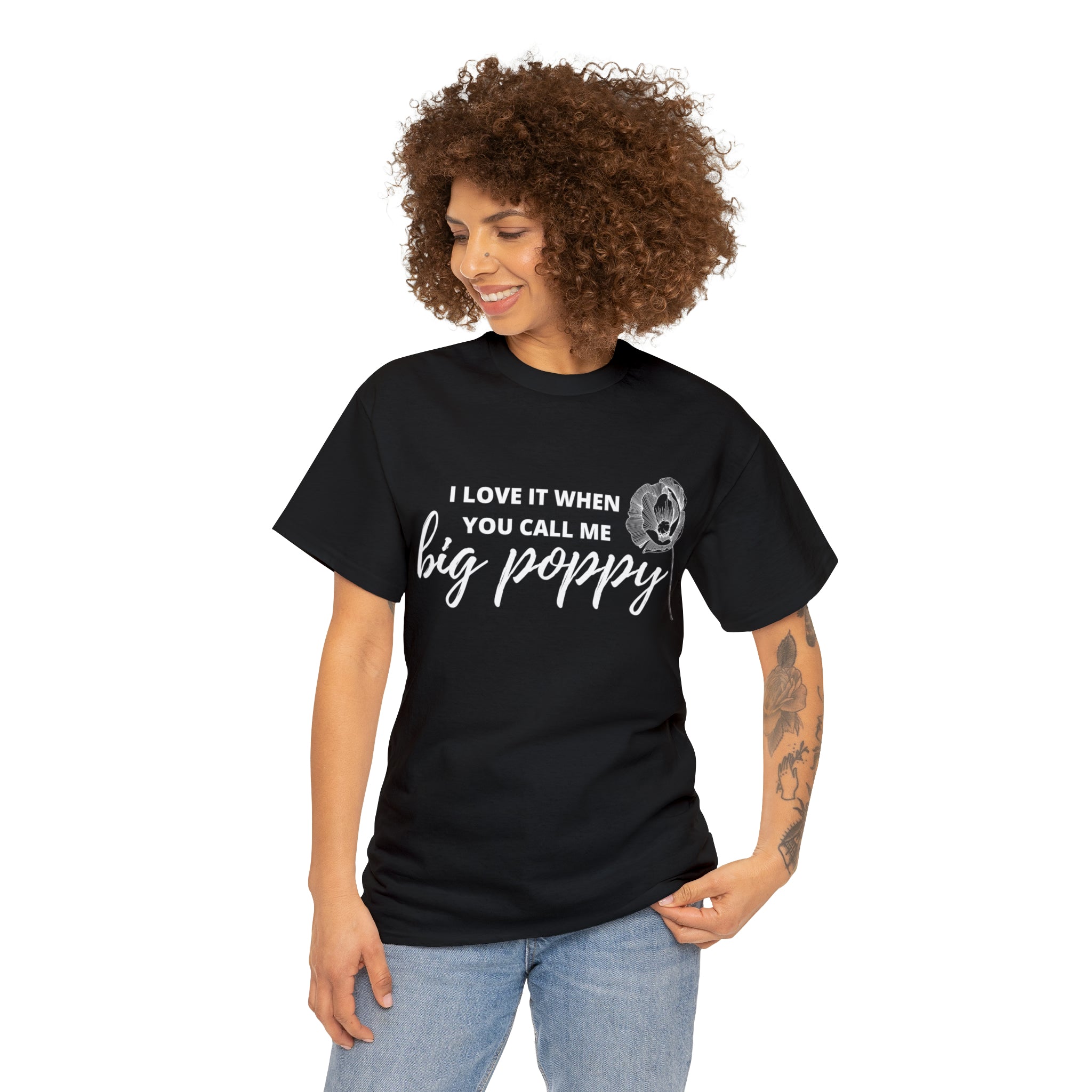 Big Poppy Tee – Harmony Harvest Farm