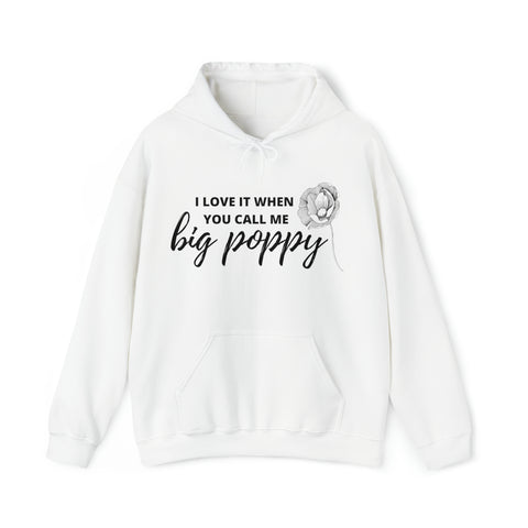 Big Poppy Hooded Sweatshirt