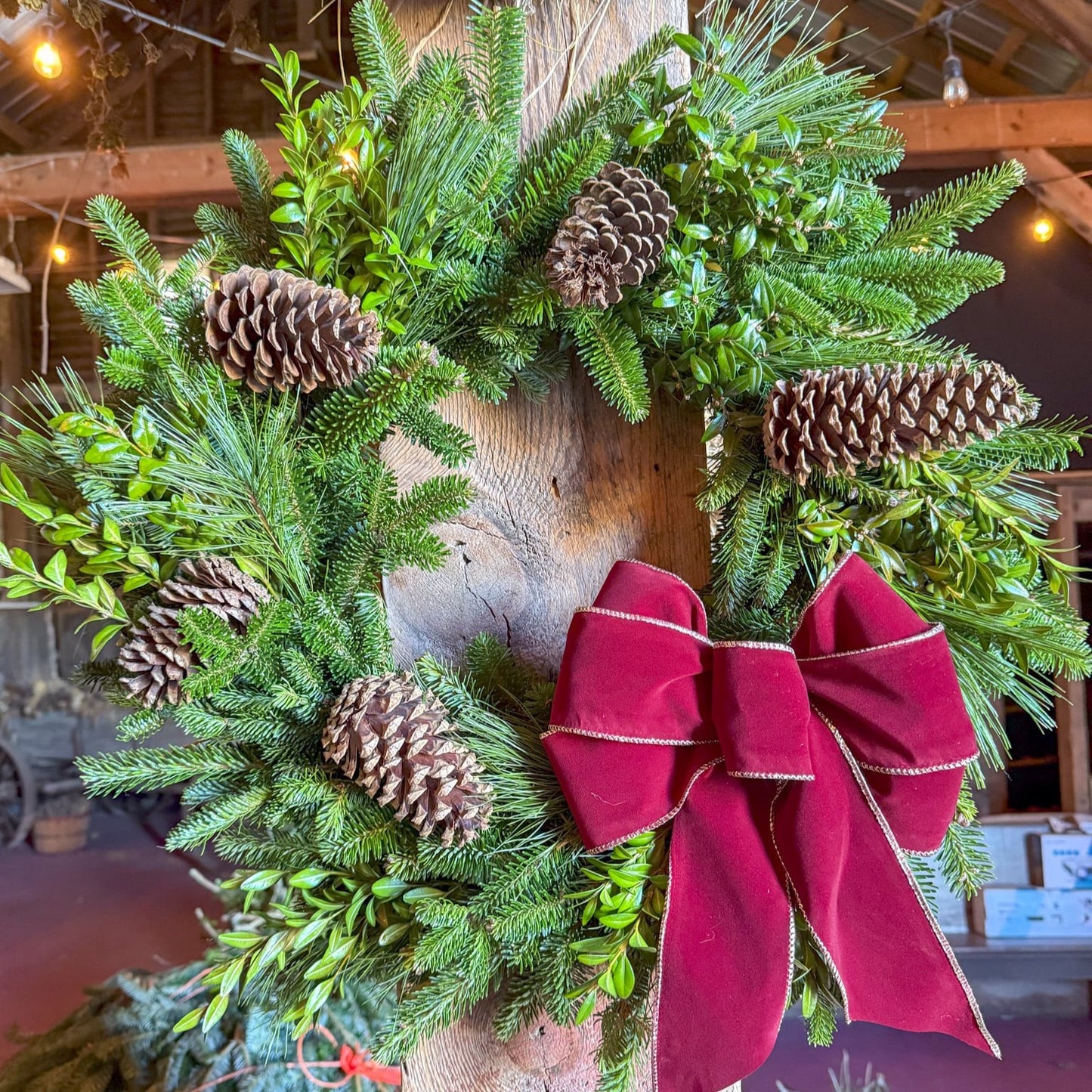 Evergreen Deluxe Wreath