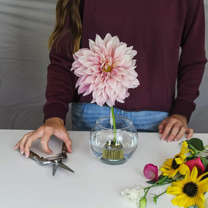 2-1/2" Round Kenzan Flower Frog