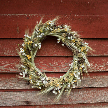 The Autumn Harvest Dried Flower Wreath