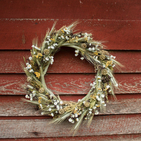 The Autumn Harvest Dried Flower Wreath