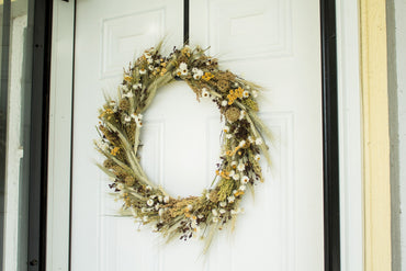 The Autumn Harvest Dried Flower Wreath