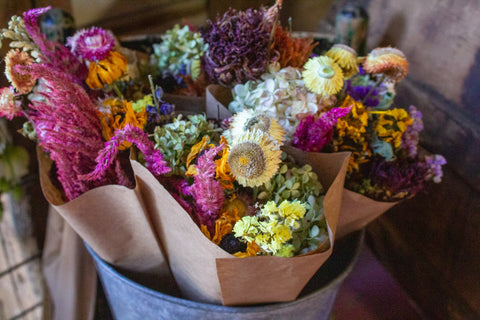 The Vibrant Dried Bouquet
