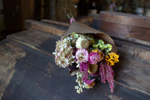 The Vibrant Dried Bouquet