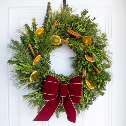 Cinnamon & Citrus Wreath