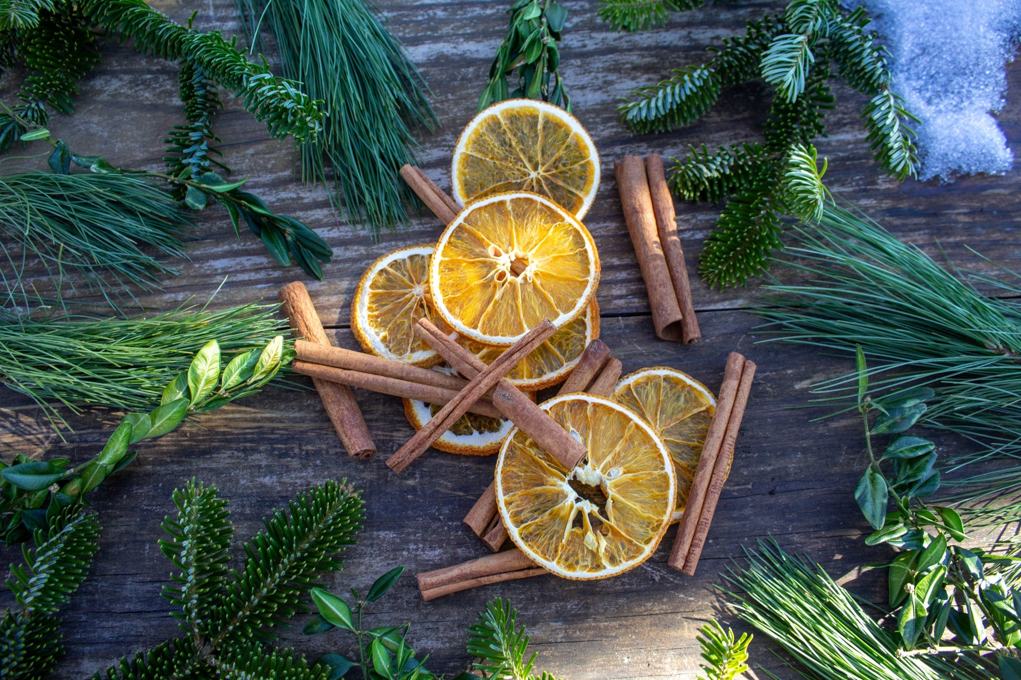 Cinnamon & Citrus Wreath – Harmony Harvest Farm