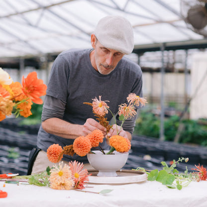 TJ McGrath Floral Design Masterclass, with Mermaid City Flowers