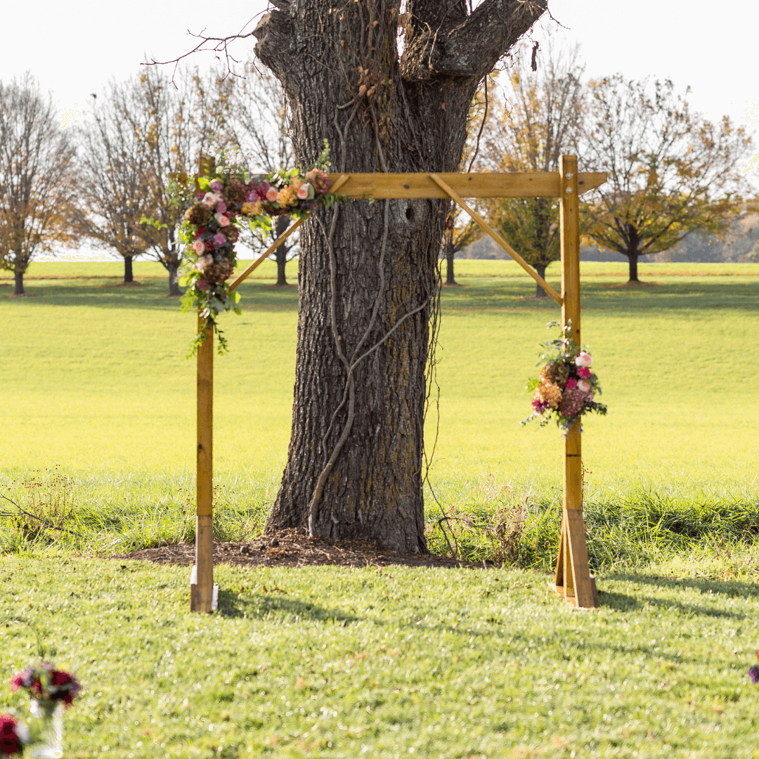 Arbor With Flowers Vinyl Garden Arbor Kits | Fairfield Arbor VA84226