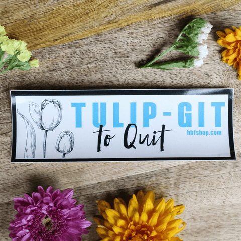 Punny Flower Sticker Set