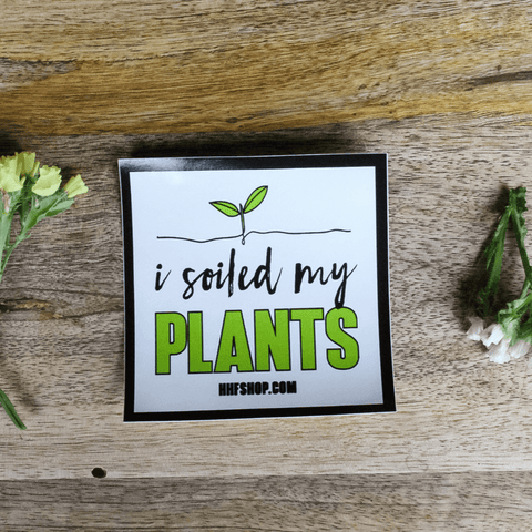 Punny Flower Sticker Set