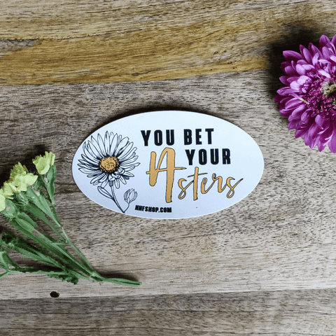 Punny Flower Sticker Set
