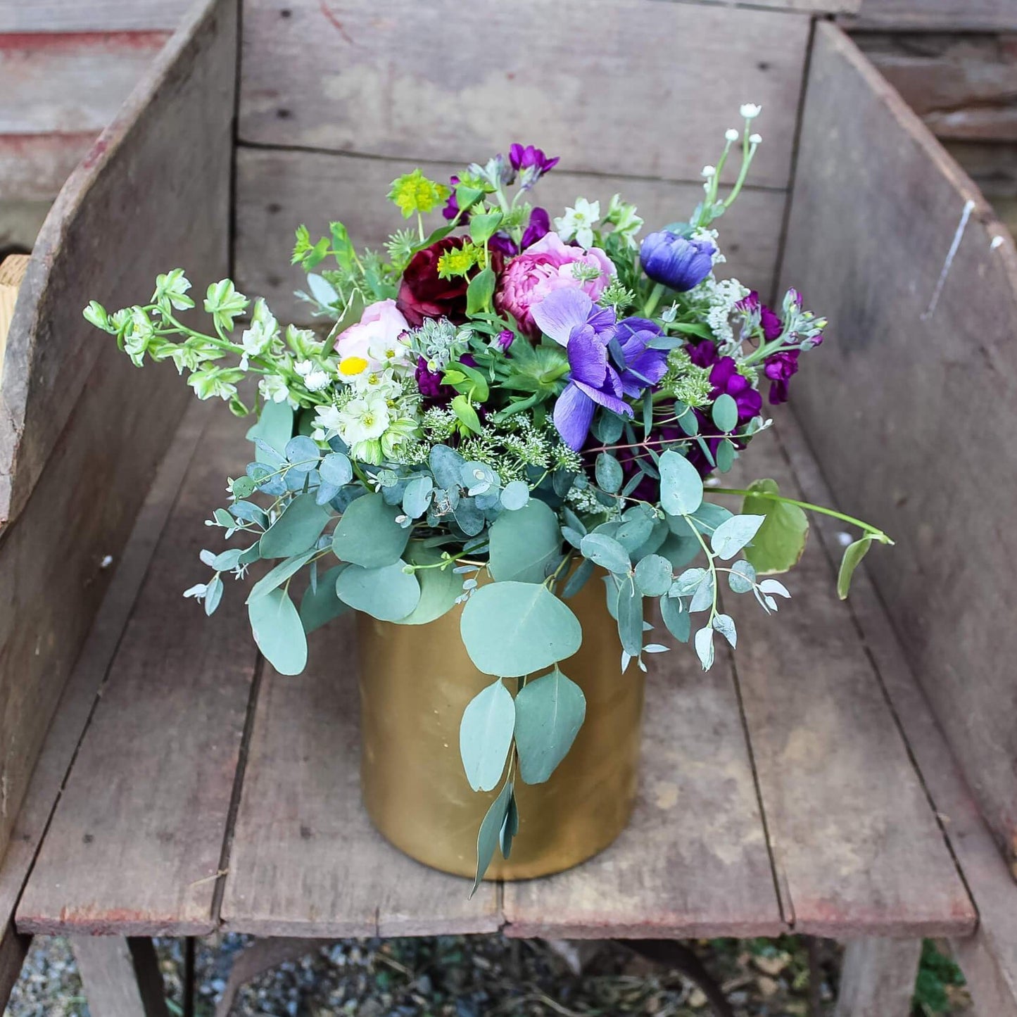 Greenery Vase Centerpieces